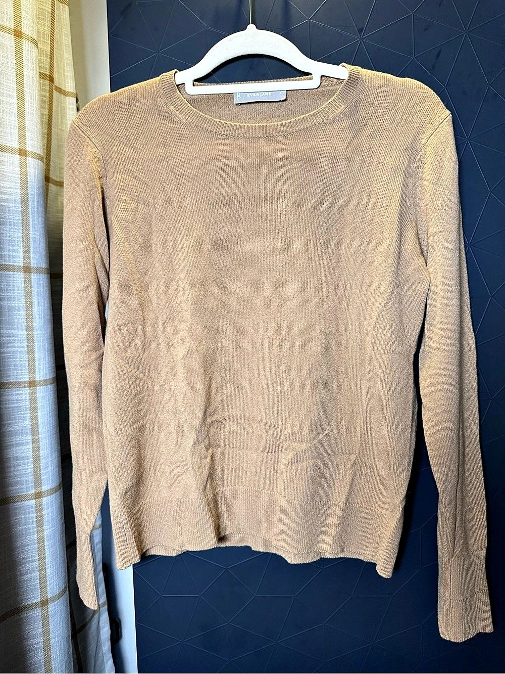 Everlane Cashmere Crew in Brown Size Small